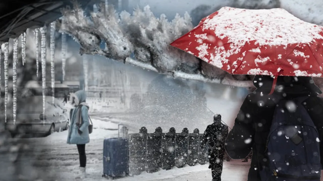 Önce soğuk sonra kar geliyor! Sibirya soğukları kapıya dayandı