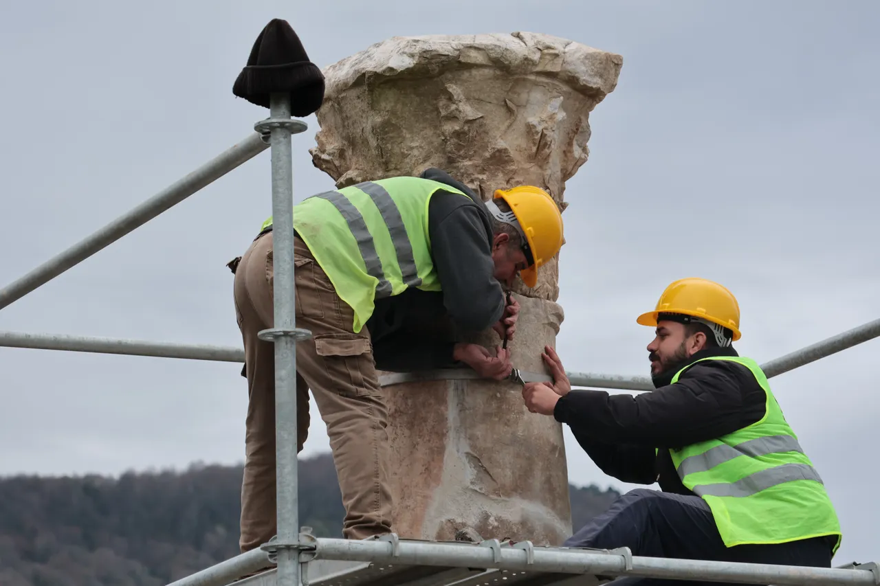 Kazı çalışmasına ait görseller