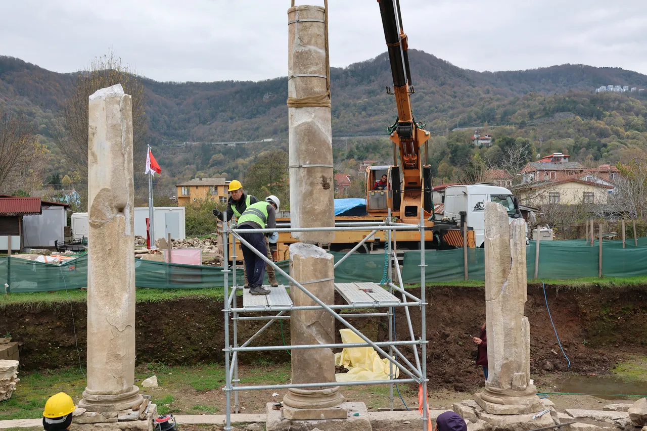 Kazı çalışmasına ait görseller
