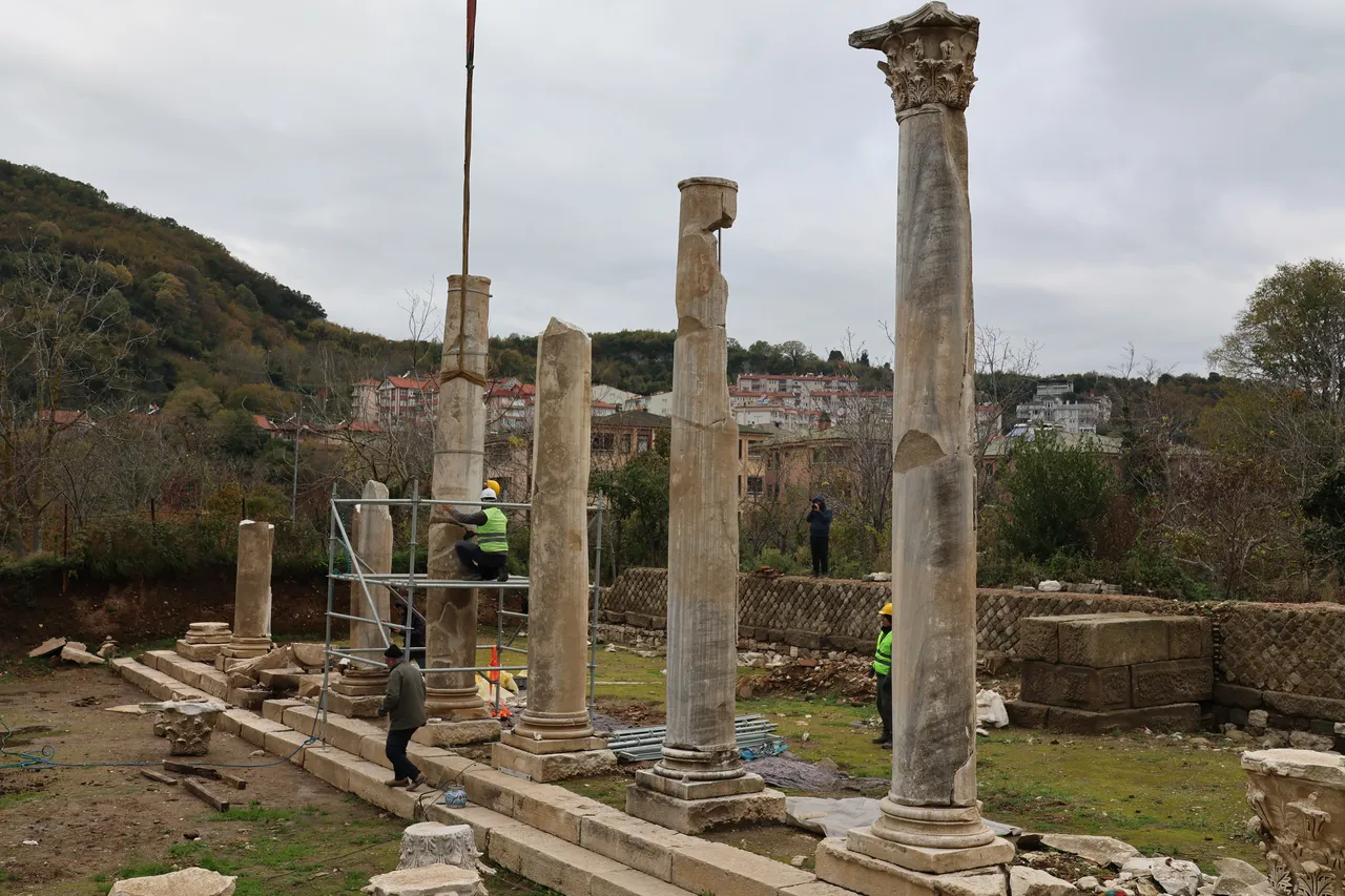 Kazı çalışmasına ait görseller