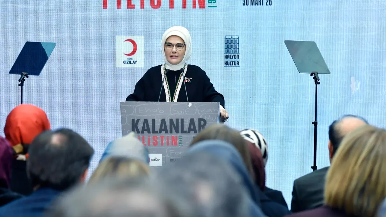Emine Erdoğan: Gazze'de umudun parçası olmalıyız