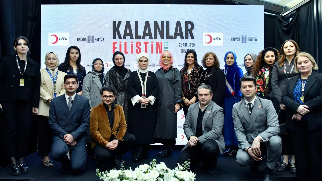 Emine Erdoğan: Gazze'de umudun parçası olmalıyız