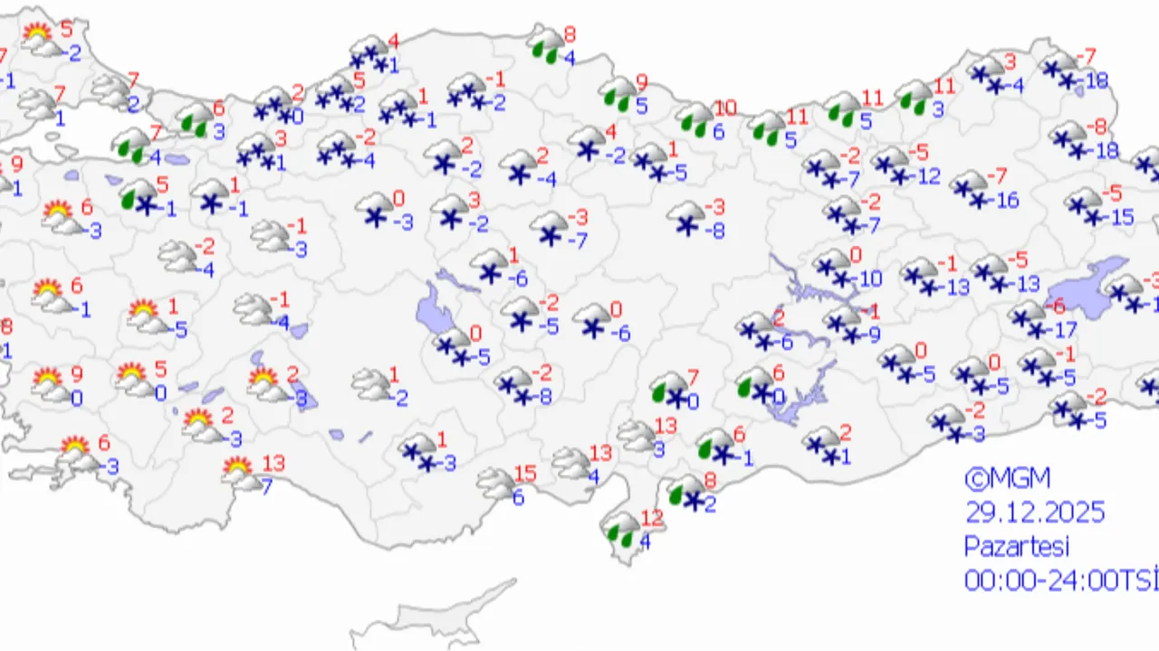 'İzlanda' Türkiye'yi dondurdu: Meteoroloji'nin son raporundan yeni uyarı geldi!