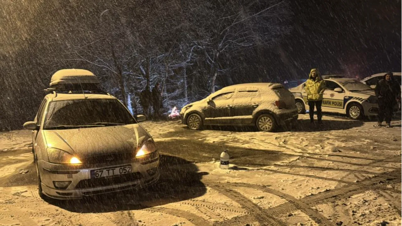 Kar yağışını duyan oraya koştu! 'Beklentimizi karşıladı'
