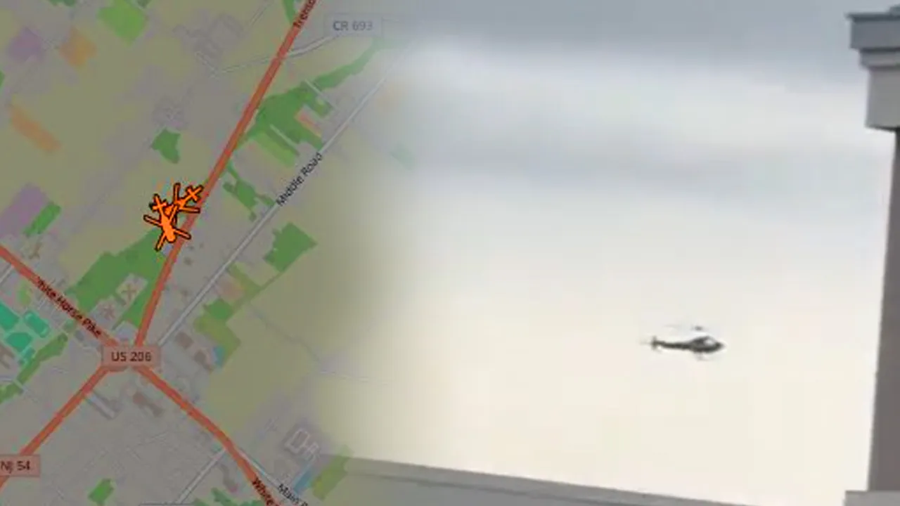 ABD'de korku dolu anlar! İki helikopter havada çarpıştı