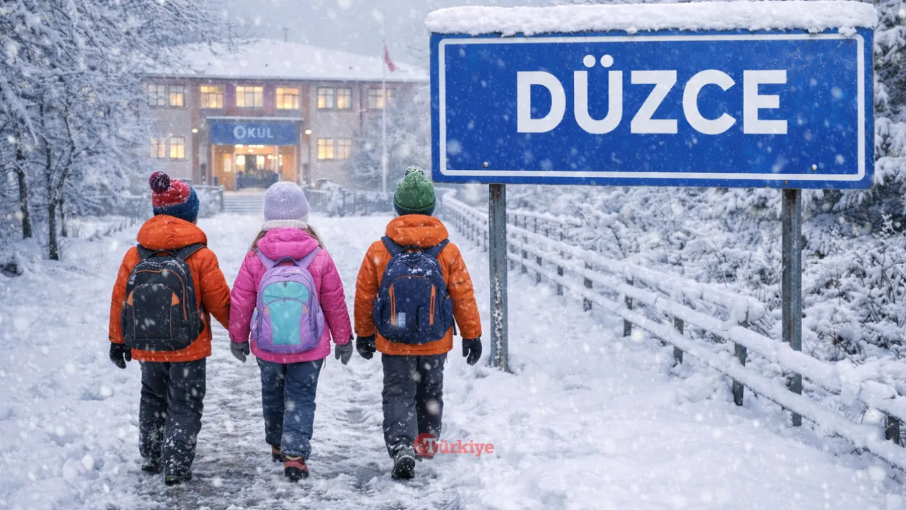 Düzce'de yarın okullar tatil mi? 29 Aralık Pazartesi için Düzce Valiliği duyurdu!