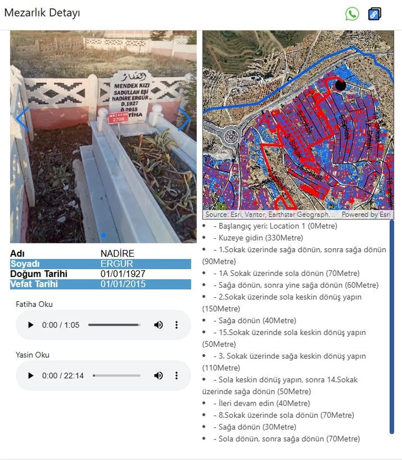 Elazığ Belediyesi’nden dijital mezarlık sistemi: 49 bin 300 mezar sisteme yüklendi