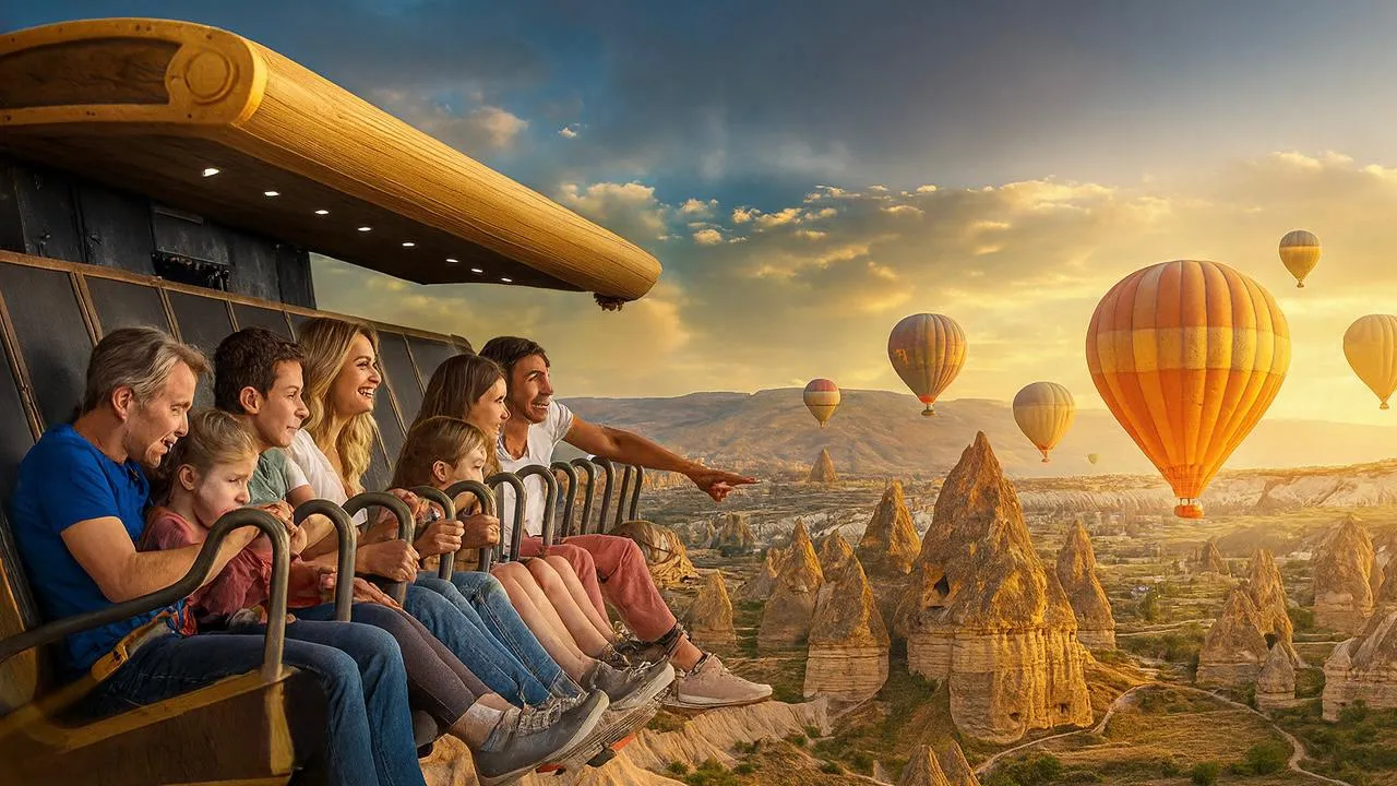 Kapadokya’ya 20 milyon dolarlık eğlence yatırımı! Yıllık 500 binin üzerinde misafir hedefleniyor