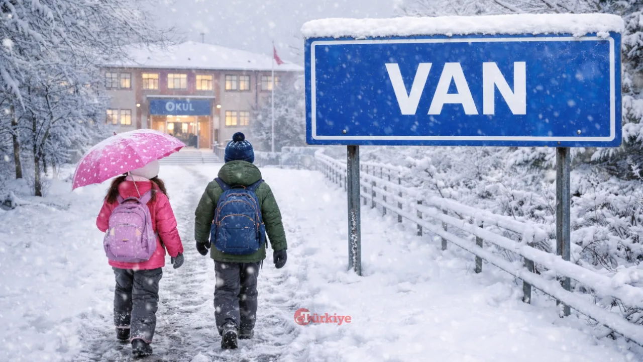 Van'da yarın okullar tatil mi? Van Valiliği açıkladı 29 Aralık Pazartesi!