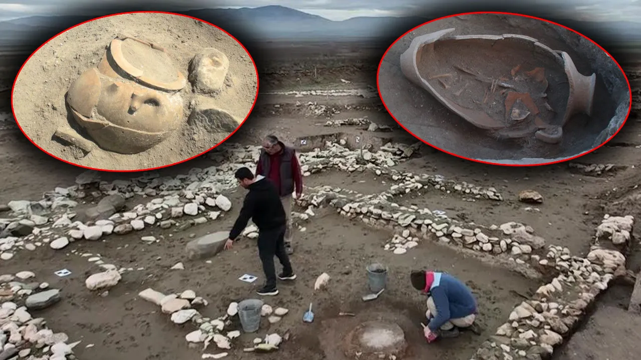 Amasya'daki höyük kazısında ortaya çıktı! 
