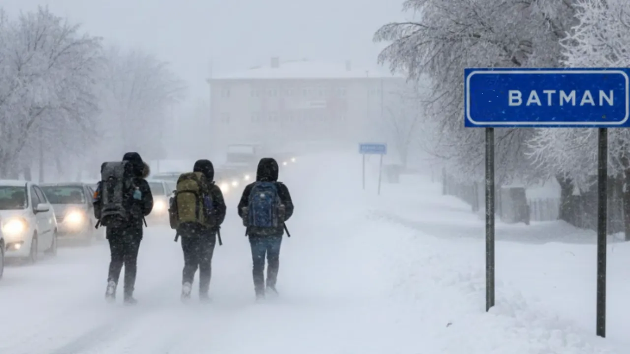 Batman Valiliği açıklaması: 30 Aralık Salı Batman'da okullar tatil mi?