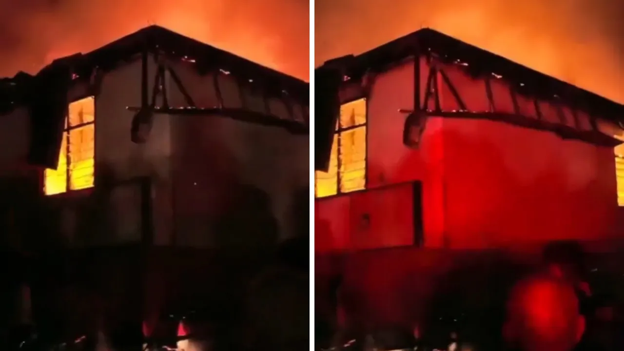 Endonezya'da korkunç saatler! Huzurevinde yangın çıktı, çok sayıda ölü var