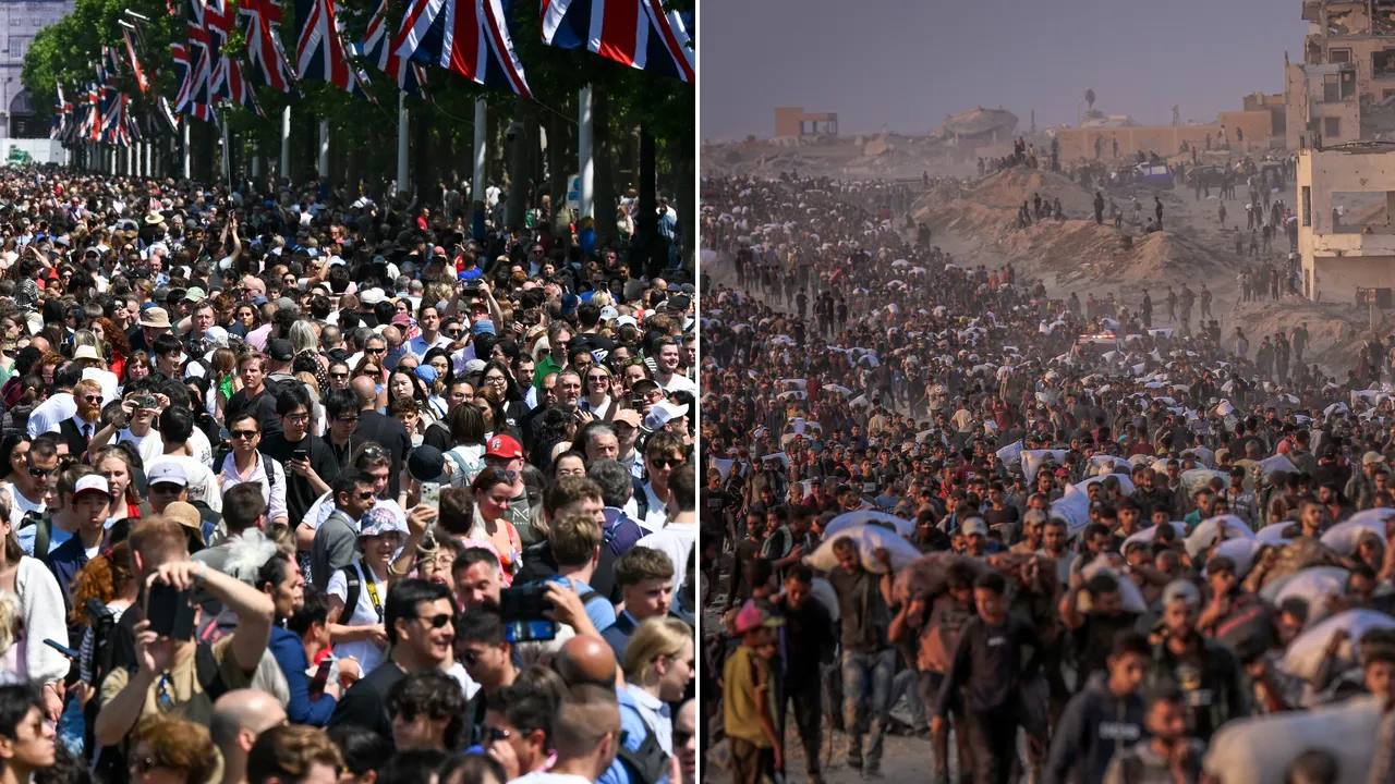 Aynı sene iki farklı hayat! Gazze ve Batı arasındaki fark hiç bu kadar net görülmemişti!