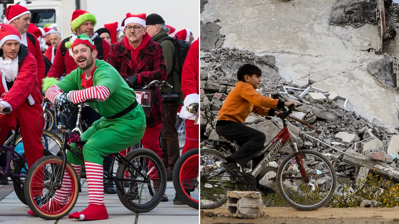 Aynı sene iki farklı hayat! Gazze ve Batı arasındaki fark hiç bu kadar net görülmemişti!