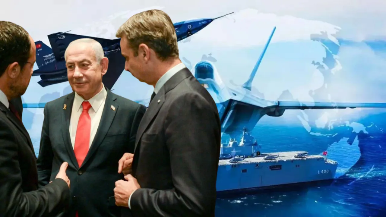 Netanyahu gölgesinde Yunanistan ve GKRY’den Ankara planı! İmzalar atılldı