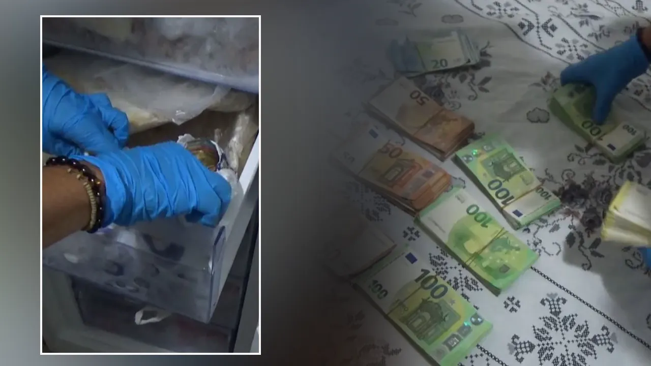 Dolandırıcıların sakladığı 4 milyondan fazla para derin dondurucudan çıktı 