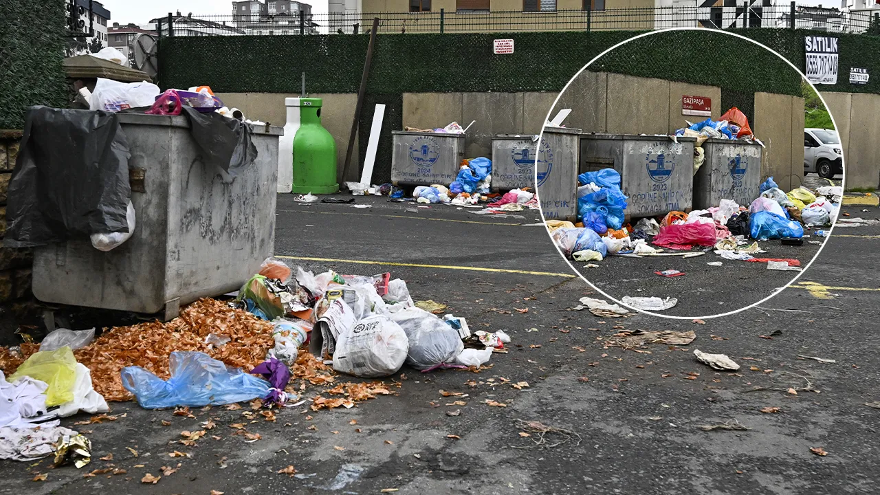 İstanbul'da skandal görüntü! İşçiler iş bıraktı, çöp dağları oluştu
