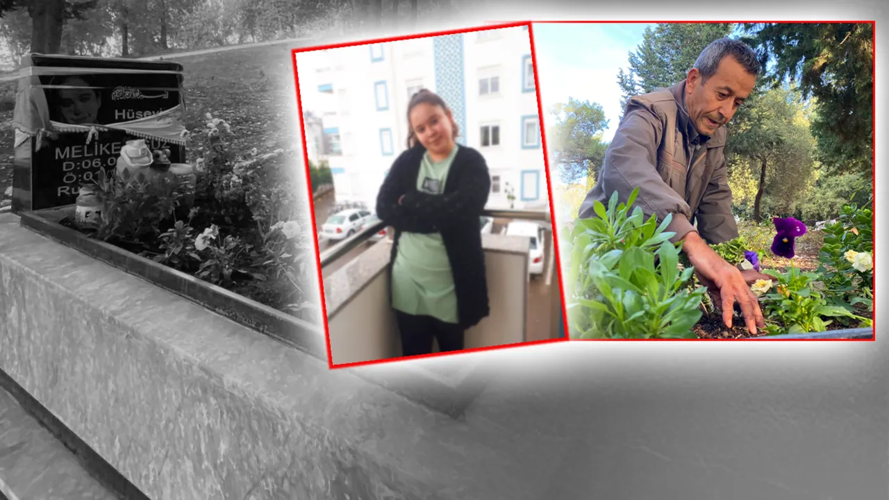 Mezarlıkta büyük saygısızlık! Kızı için ektiği çiçeklere hırsız dadandı: “Ciğerim parçalanıyor”