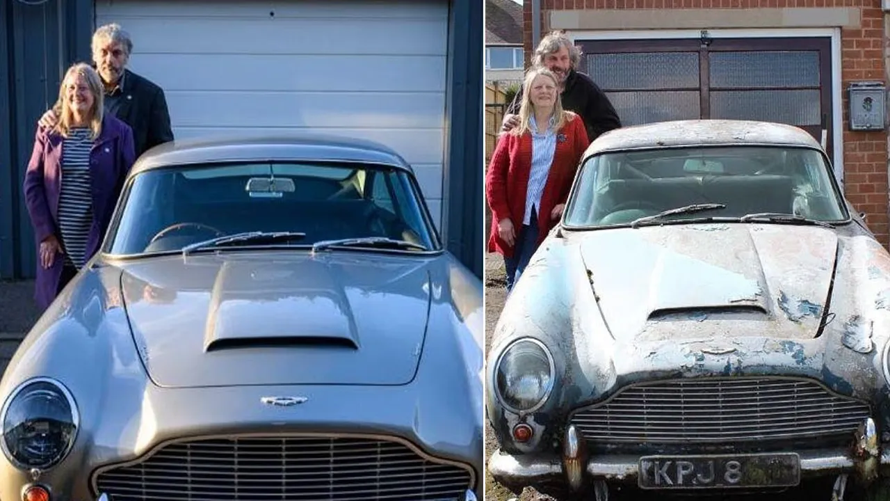 Restorasyonla parladı: 900 sterlinlik Aston Martin milyonluk oldu