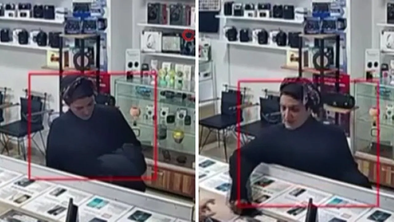 Telefoncuyu pişman eden iyilik! Kadının yaptığı hırsızlık kamerada