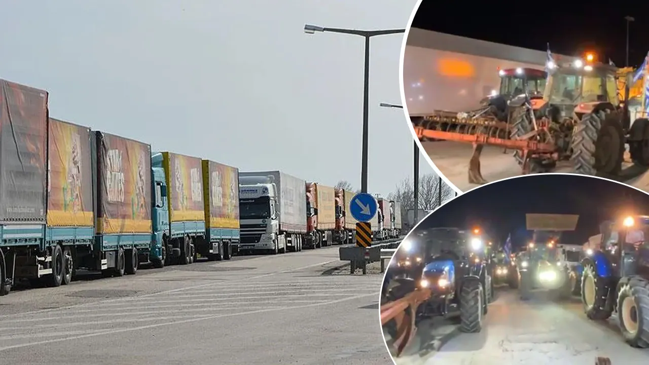 Yunanistan'daki çiftçi eylemi Türkiye sınırında kriz çıkarttı! Tırlara 24 saat müsaade yok