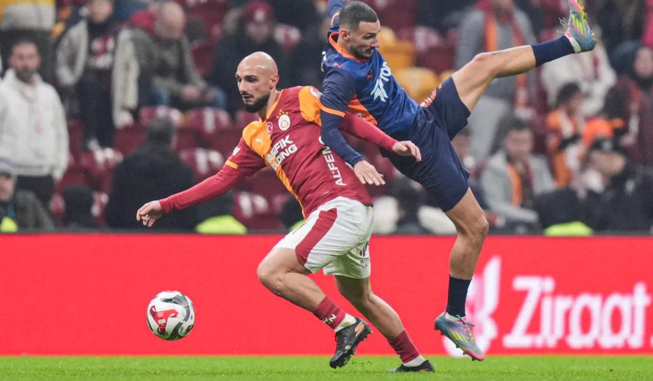 Ahmed Kutucu, Galatasaray'ın deplasmanda Başakşehir'i 1-0 yendiği Türkiye Kupası maçında galibiytet golünü attı