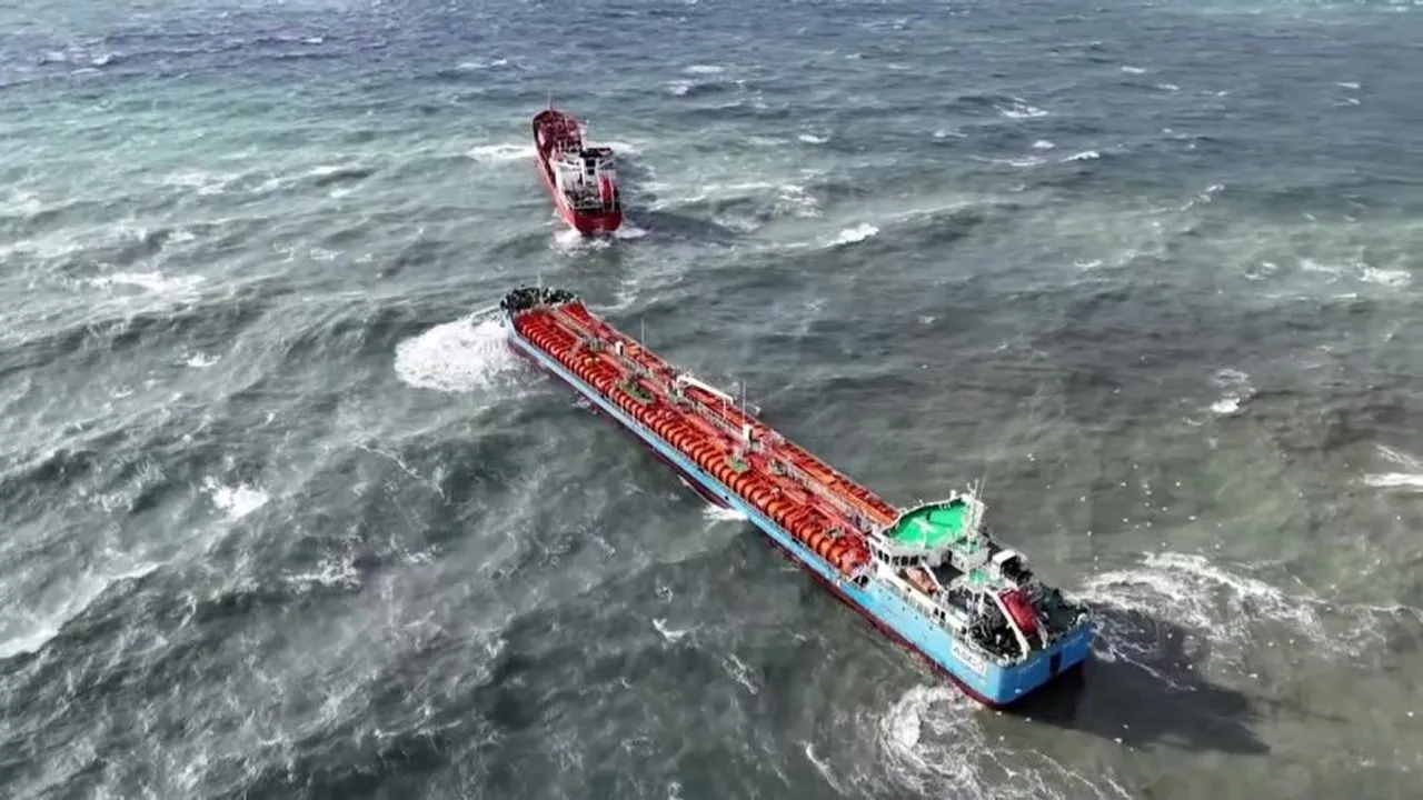 Azerbaycan ve Türk bandrallı iki tanker acil durum çağrısı yaptı! Ekipler harekete geçti