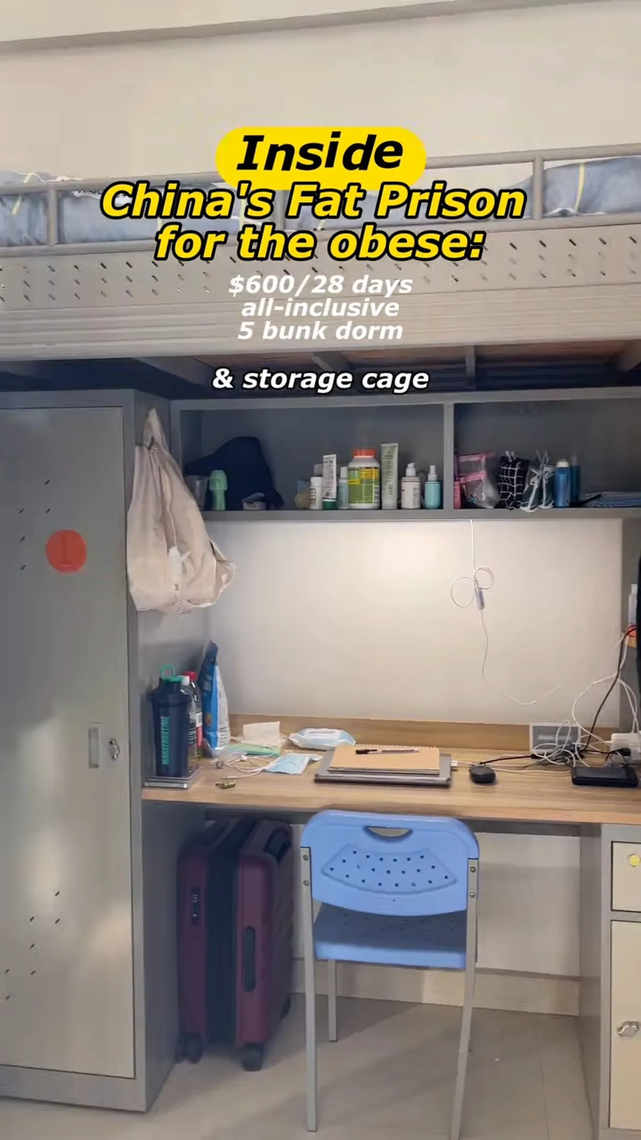 Çin obeziteye savaş açtı! Şişman hapishanelerinin kuralları sosyal medyada gündem oldu