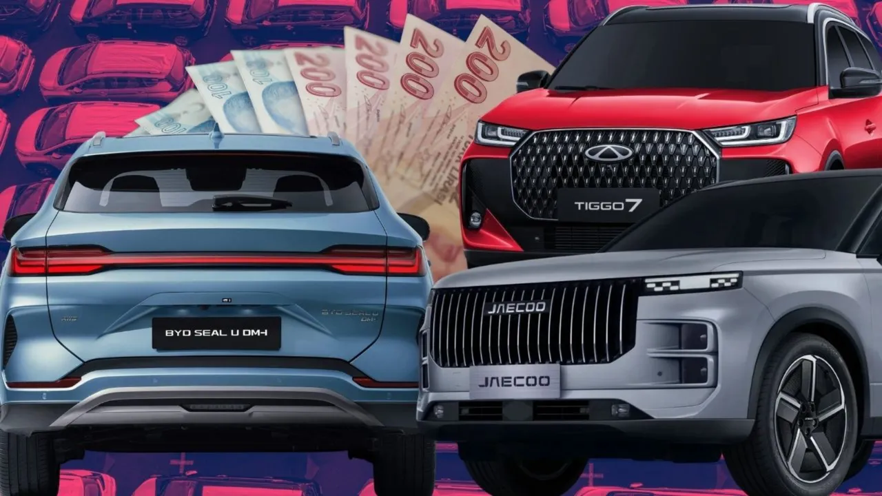 Fiyatları 1,5 milyon TL'den başlıyor! Her 100 araçtan 8'i Çinli