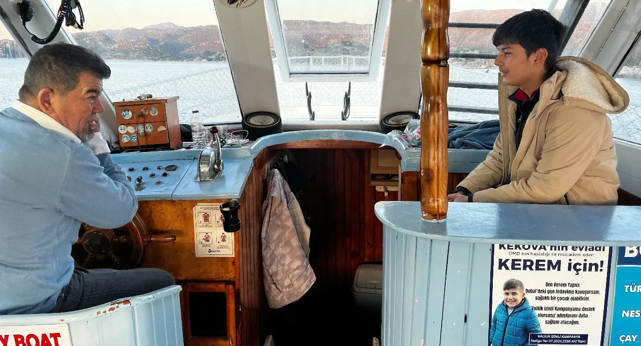 Köydeki tek öğrenciye VIP servis hizmeti