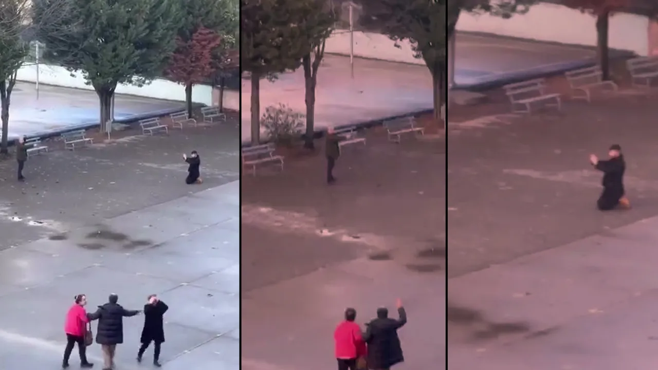 Okul bahçesinde rehine krizi: Baba serbest, şantajcı tutuklandı!