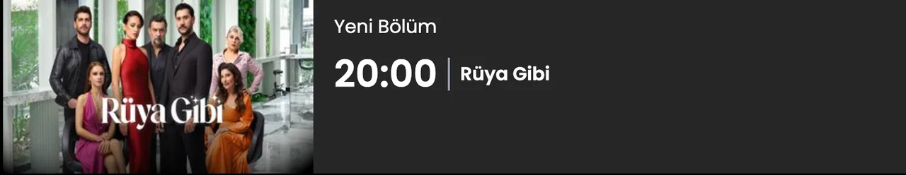 Rüya Gibi bu akşam var mı? 30 Aralık Show TV yayın akışı