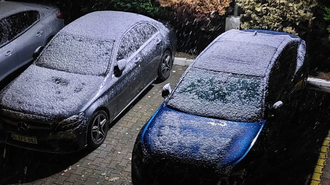 Soğuk hava dalgası İstanbul’u sardı! Bazı ilçelerde kar yağıyor