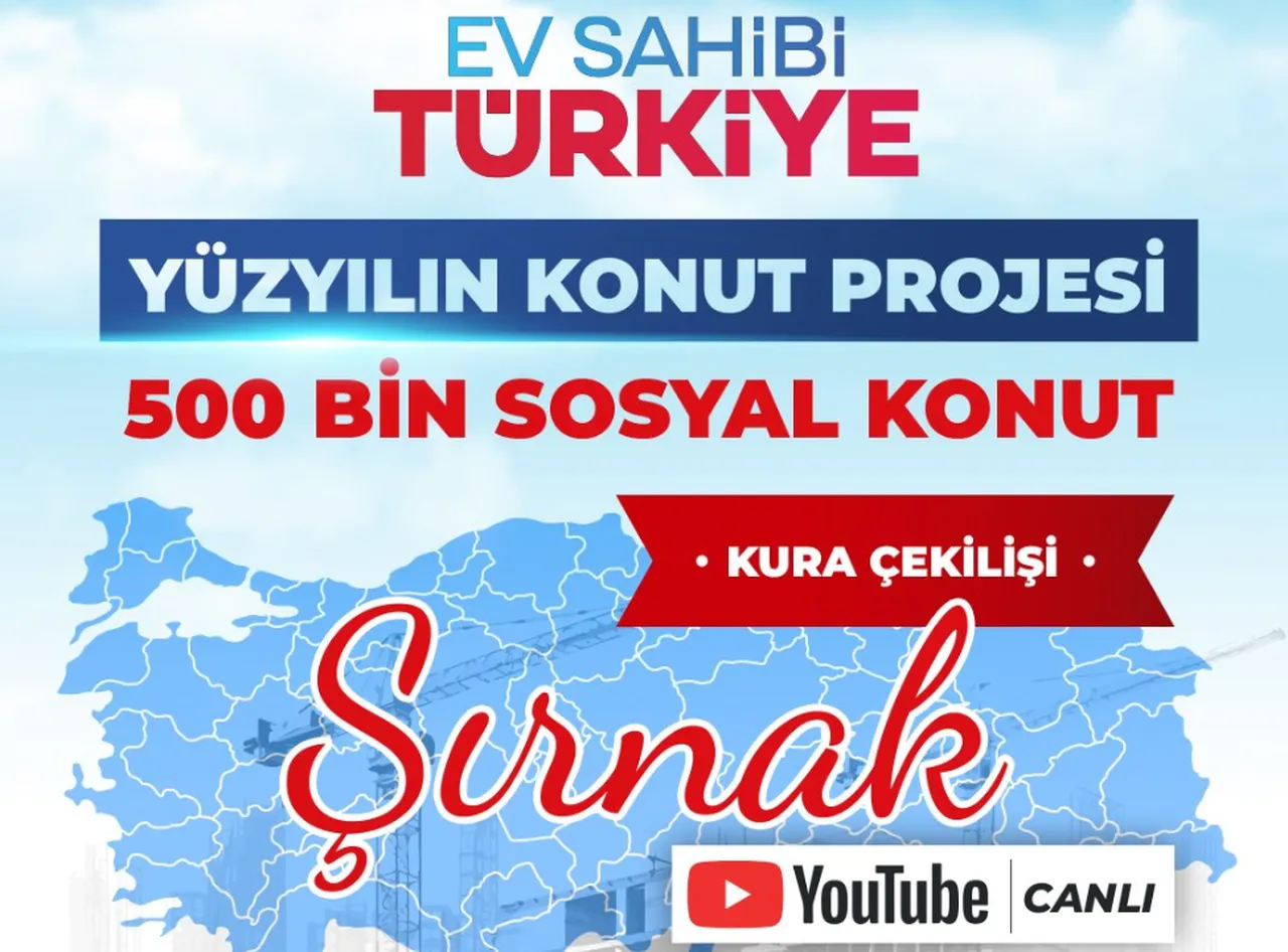 TOKİ Şırnak canlı kura çekiminde saat değişti! Kura çekimi neden başlamadı, saat kaçta başlayacak?