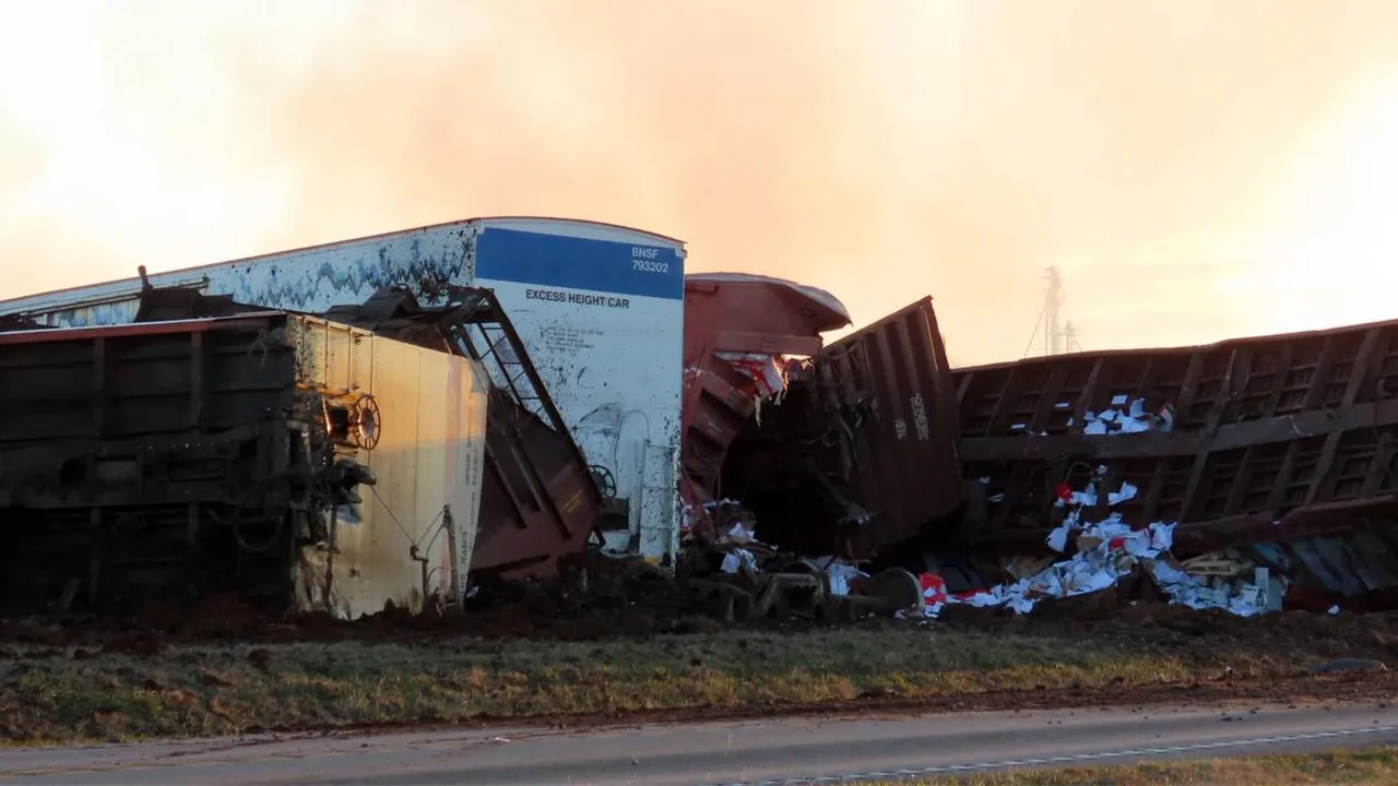ABD'de kükürt taşıyan tren raydan çıktı! Zehirli gaz yayıldı, 'Evden çıkmayın' çağrısı geldi