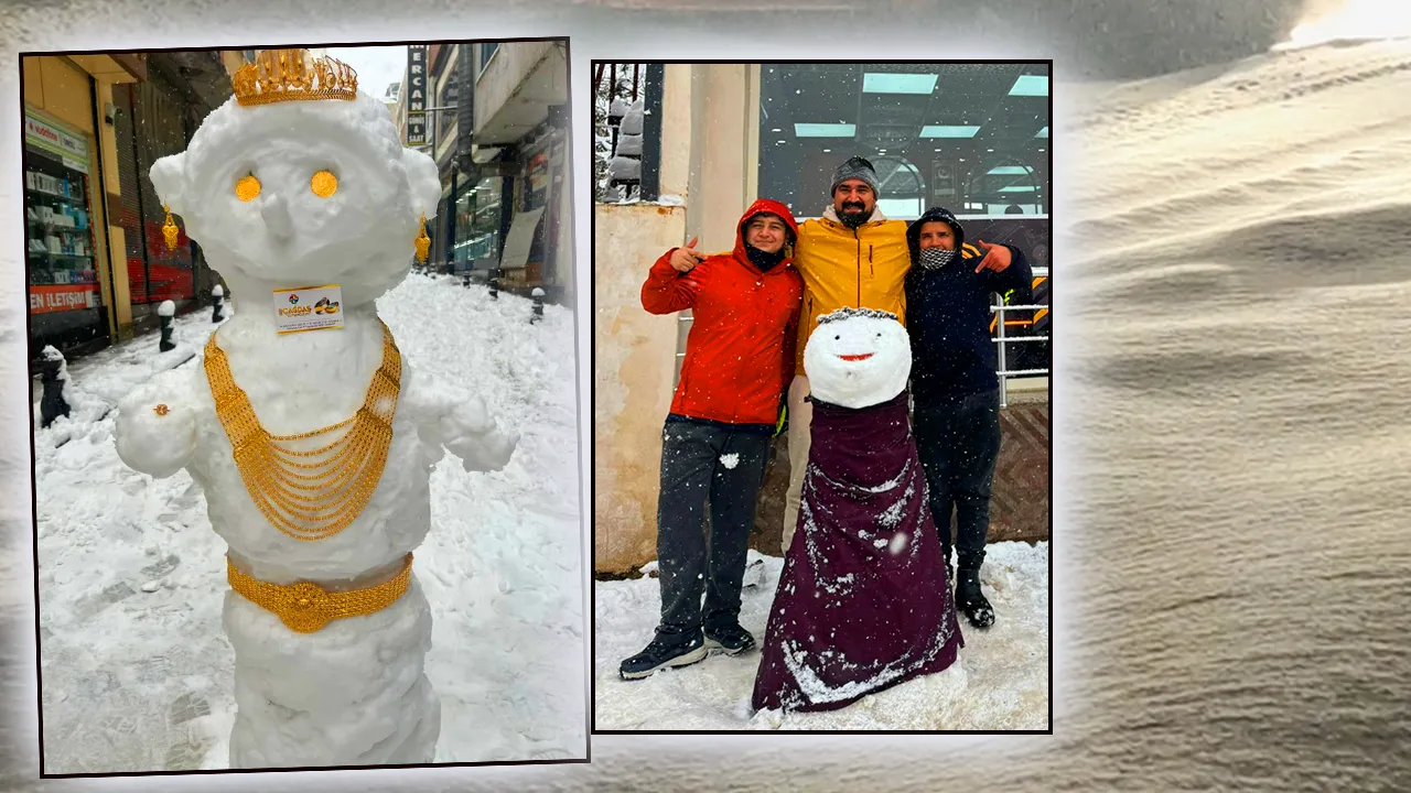 Biri damat biri gelin, ikisi de kardan! Gören tekrar tekrar baktı