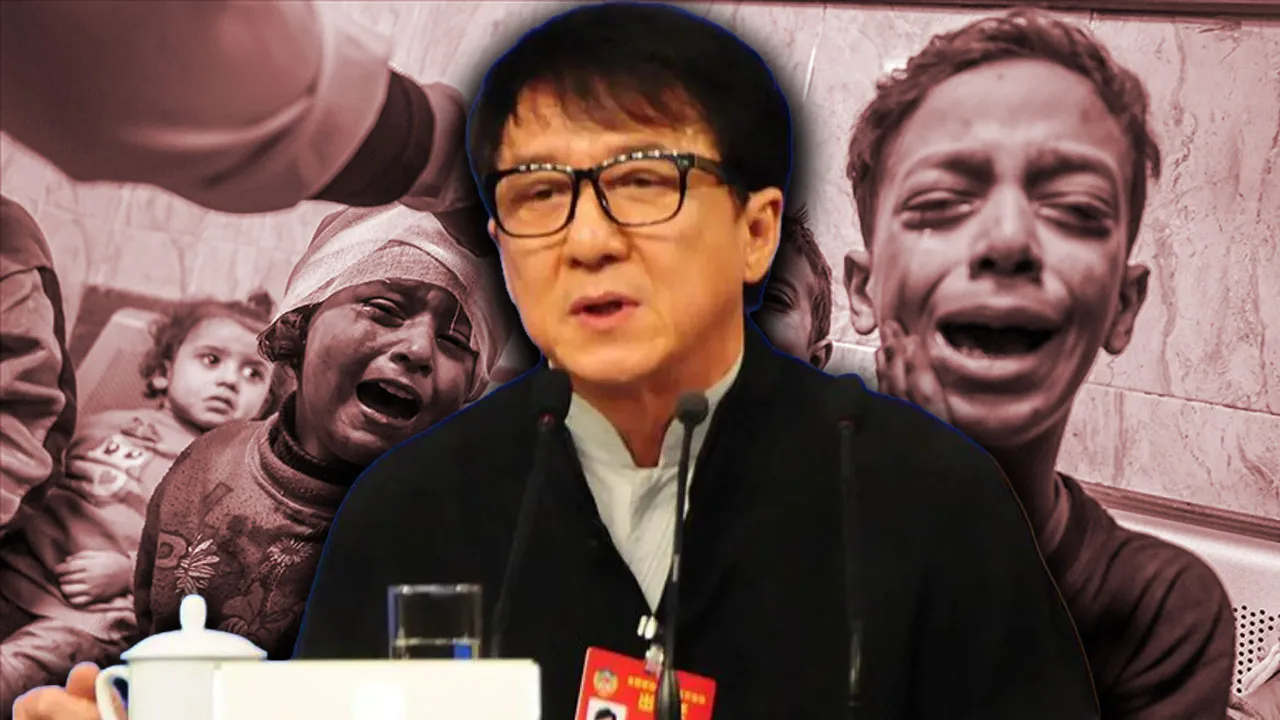 Dünyaca ünlü aktör Jackie Chan'den Gazze duyarlılığı: Gözyaşlarım anında süzüldü 