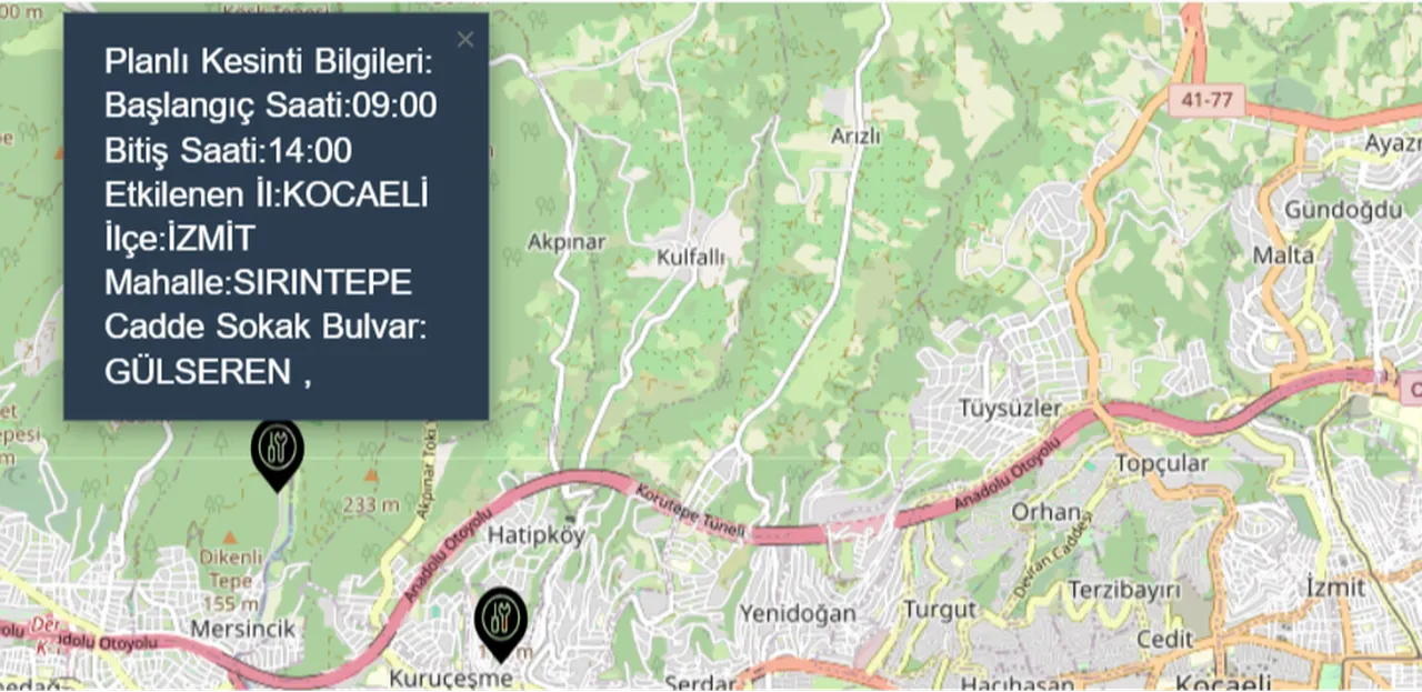 Kocaeli bölgesinde anlık elektrik kesintisi! Karamürselde elektrikler ne zaman gelecek?