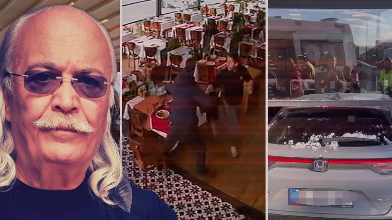 Sanatçı Cahit Berkay kaza geçirdi! Aracıyla restorana daldı