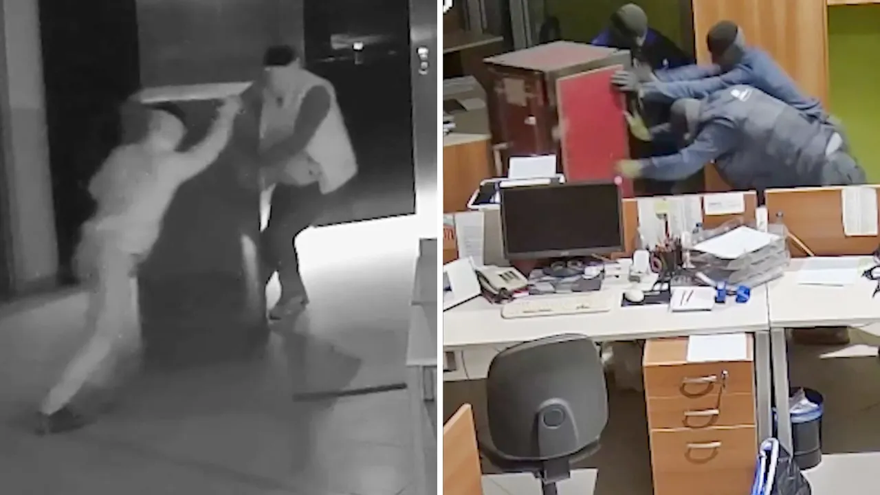 Seremiksan fabrikası soyuldu! Çelik kasaları sürükleyip 2 milyon euro çalmışlar