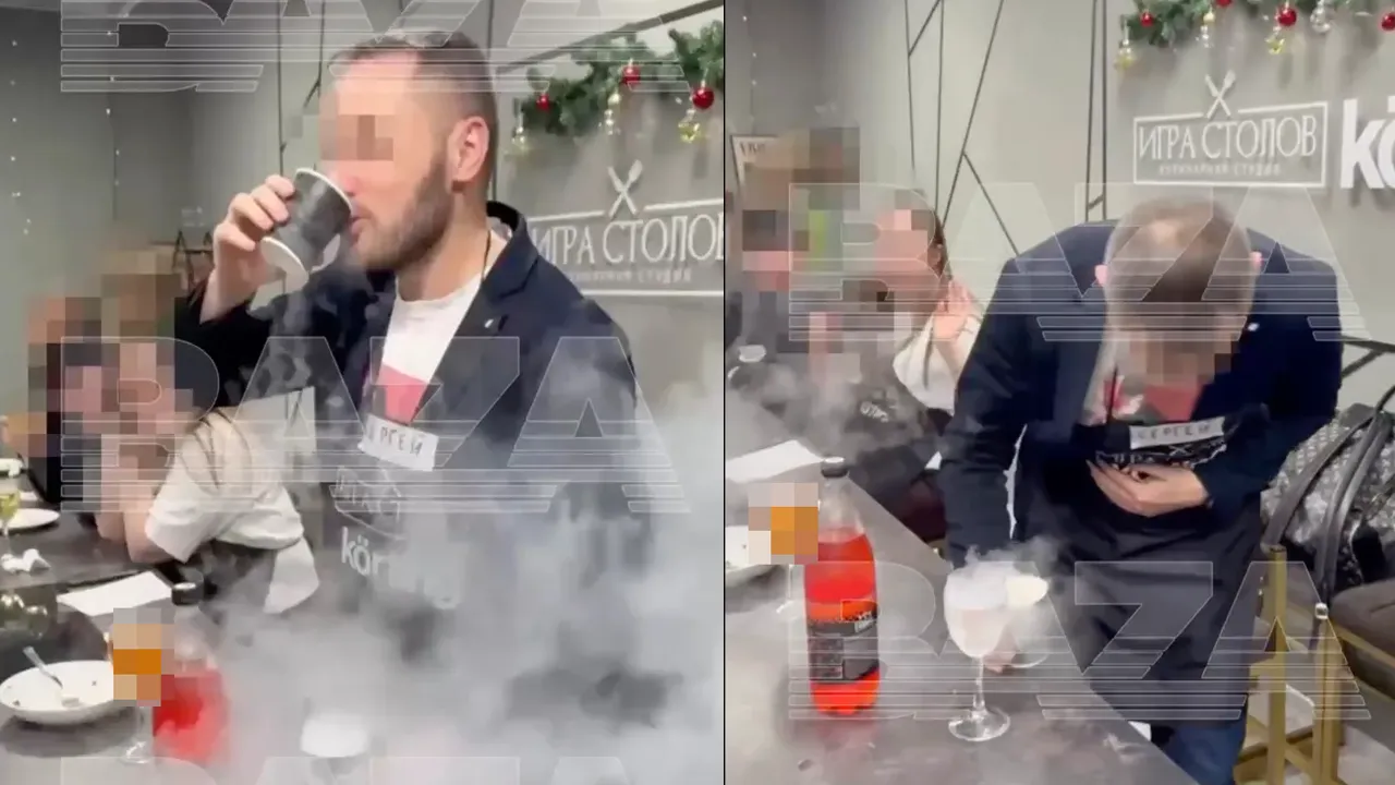 Şirketin yılbaşı yemeğine gitti, kabusu yaşadı! Sıvı nitrojen midesini parçaladı