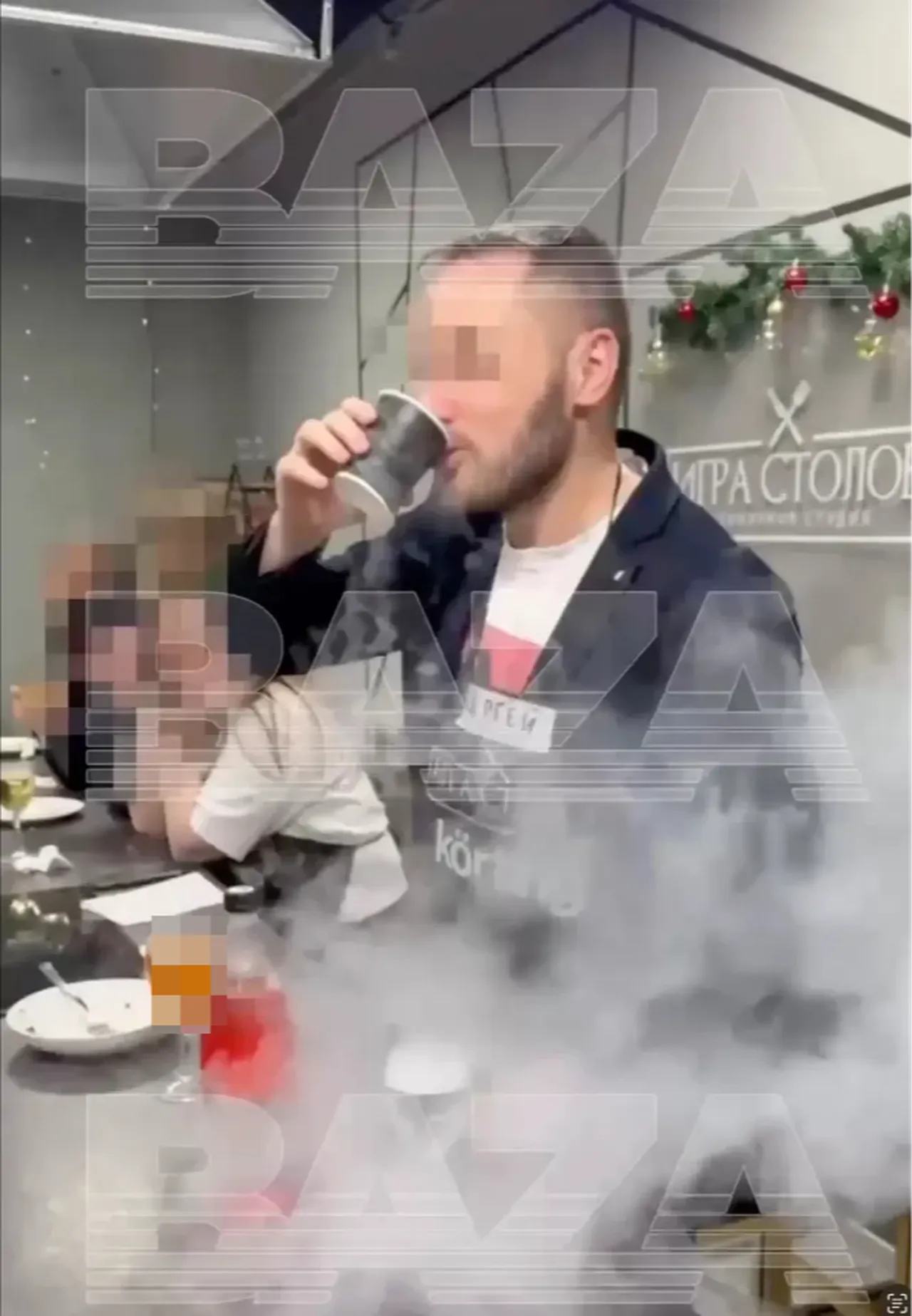 Şirketin yılbaşı yemeğine gitti, kabusu yaşadı! Sıvı nitrojen midesini parçaladı