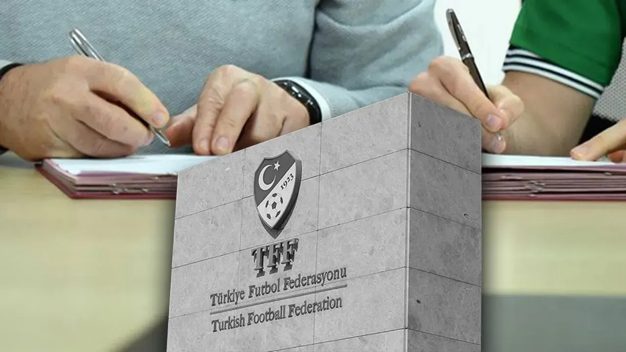 TFF LİSTEYİ AÇIKLADI