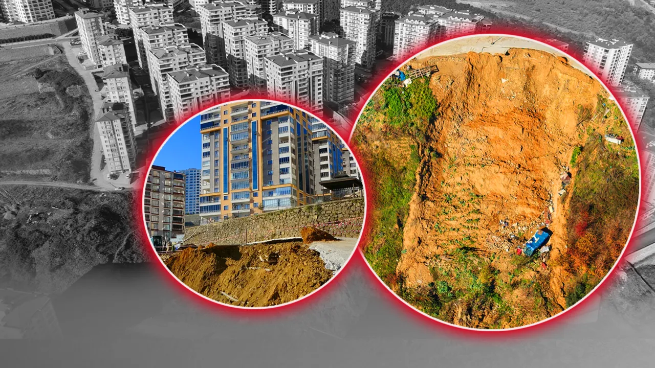 Trabzon’da 6 yıl sonra felaket alarmı! Heyelan yeri, kaçak hafriyat sahası çıktı