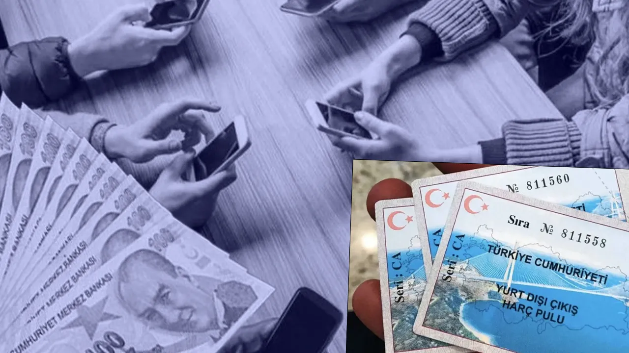  Yurtdışı çıkış harcı 1250 TL oldu