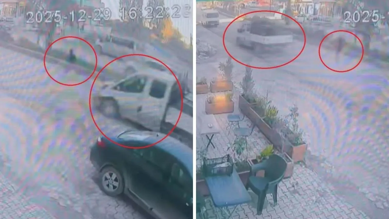 Yüreklerin ağza geldiği an! Çocuk saniyelerle ölümden döndü