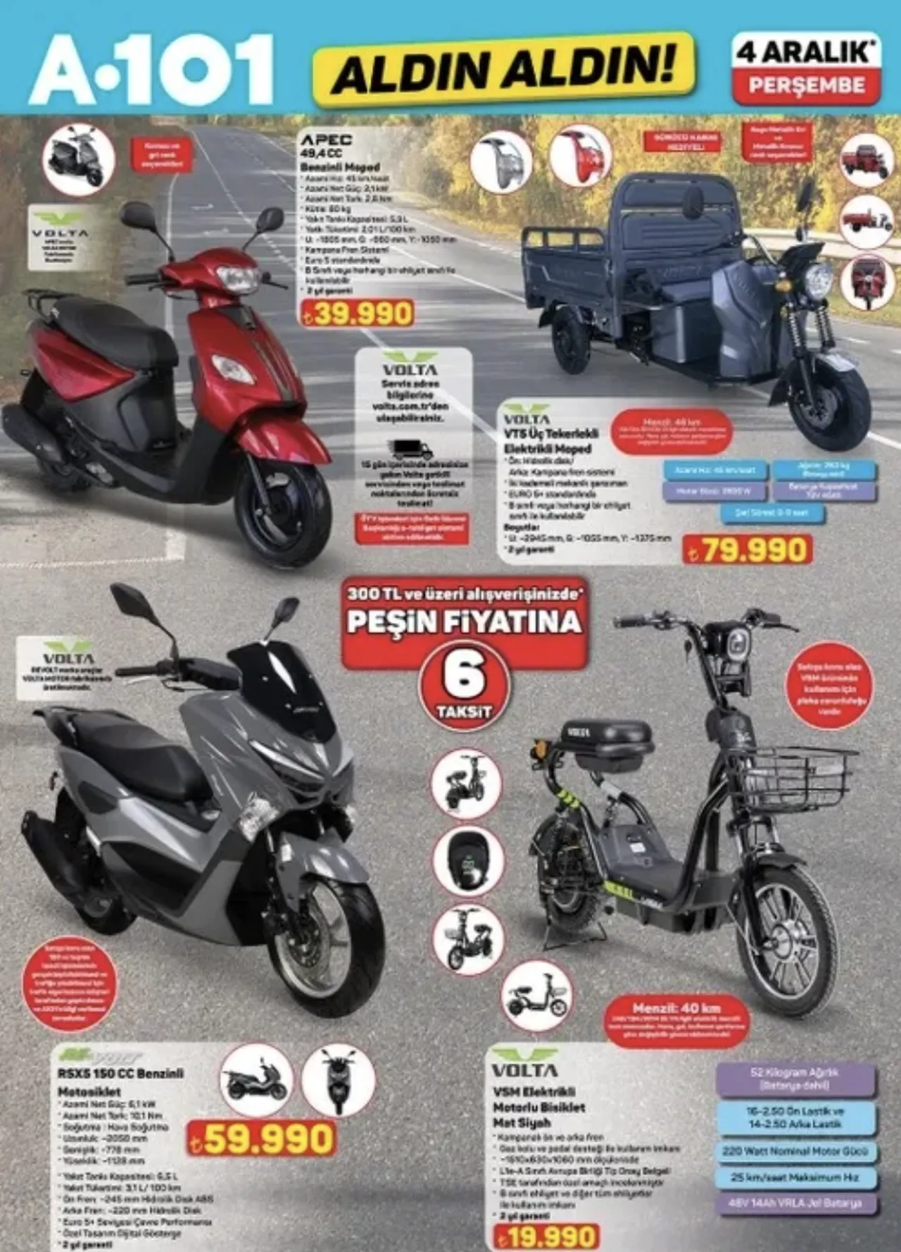 A101de birçok ürün satışa çıktı! İşte, 4 Aralık 2025 A101 aktüel indirim listesi...