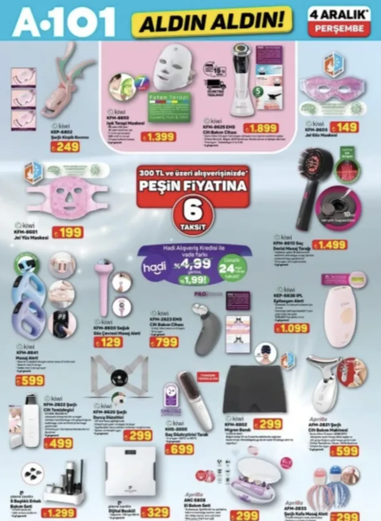 A101de birçok ürün satışa çıktı! İşte, 4 Aralık 2025 A101 aktüel indirim listesi...