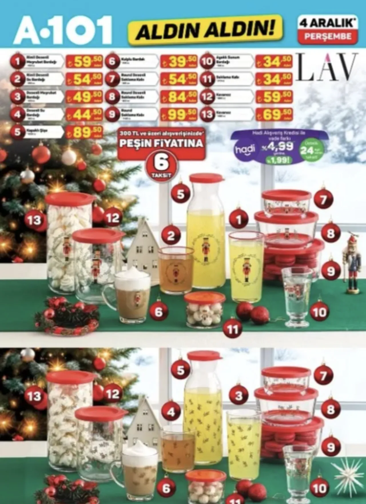 A101de birçok ürün satışa çıktı! İşte, 4 Aralık 2025 A101 aktüel indirim listesi...