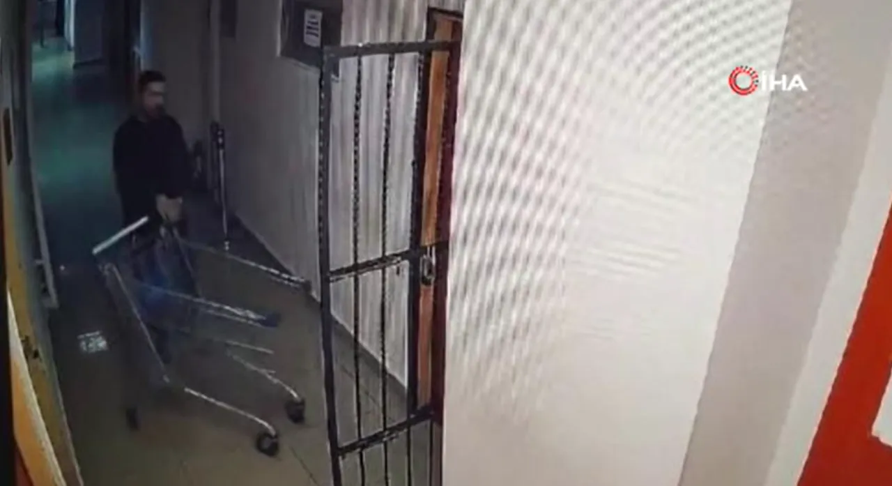 Büyükçekmece Adliye’sindeki soygun görüntüleri ortaya çıktı